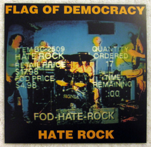 HATE ROCK cover squared